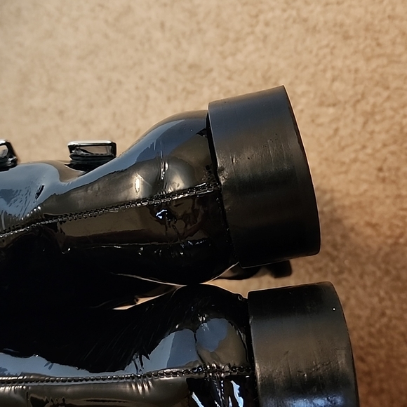 Gianvito Rossi Patent Leather Booties - Picture 10 of 16